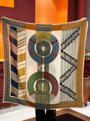 HERMES 25S SCARF 140 IN SILK 854804