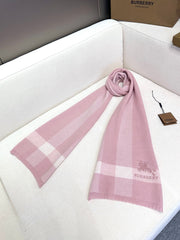 SCARF 190 CM IN LIGHT PINK CASHMERE 398396