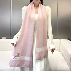 SCARF 190 CM IN LIGHT PINK CASHMERE 398396