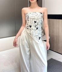 CHANEL 25S SCARF 90 IN SILK 730660