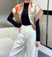 HERMES 25S SCARF 90 IN SILK 735856