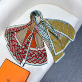 HERMES 25S SCARF 140 IN SILK 727338