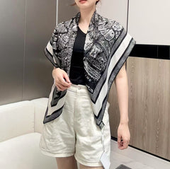 DIOR SCARF 110 CM IN SILK 730651