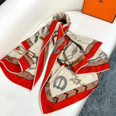 HERMES 25S SCARF 135 IN CASHMERE SILK 737310