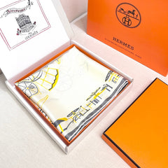 HERMES 25S SCARF 90 IN SILK 737178