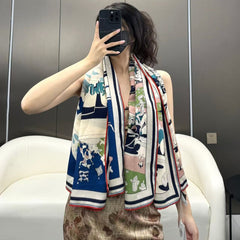 HERMES 25S SCARF 140 IN SILK 732118