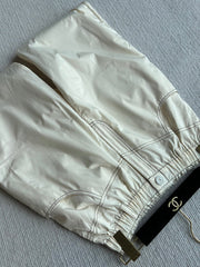 CHANEL BEIGE CASUAL PANTS 269664