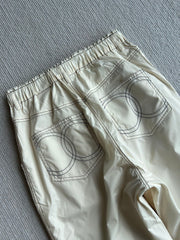 CHANEL BEIGE CASUAL PANTS 269664