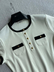 CELINE COLORBLOCK SHORT-SLEEVE T-SHIRT 269735