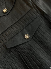 CHANEL PLEATED SHIRT STYLE 31