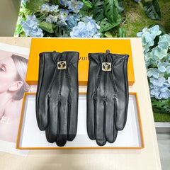 GLOVES IN BLACK LAMBSKIN 465067