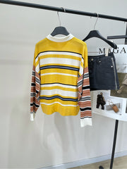 CELINE LONG-SLEEVE POLO SWEATER 275977