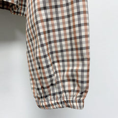 MIUMIU PLAID HOODED JACKET 228063