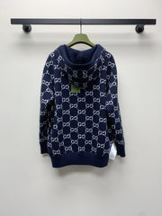 GUCCI ZIP-UP KNIT JACKET 232193