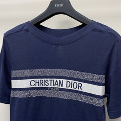 DIOR CREW NECK KNIT SWEATER 268136