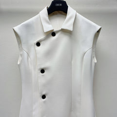 DIOR SLEEVELESS LONG POLO DRESS 275159