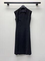 DIOR SLEEVELESS LONG POLO DRESS 275163