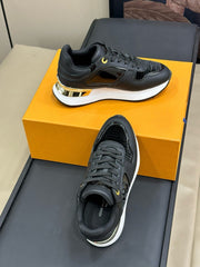 LV NEO RUN AWAY SNEAKER IN BLACK CALFSKIN