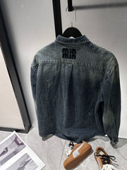 MIUMIU DENIM JACKET STYLE 176