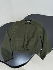 MIUMIU POLO KNIT CARDIGAN STYLE 502