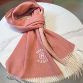 RECTO-VERSO MUFFLER 190 ROSE PINK CASHMERE