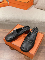 INFINIE 50 PUMP BLACK LAMBSKIN