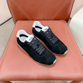 PLUME SUEDE SNEAKERS BLACK