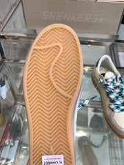 BALL STAR SNEAKERS GREEN CROCODILE EMBOSSED LEATHER STAR