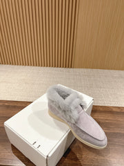 LP CLASSIC SUMMER CHARMS WALK LOAFERS BRIGHT GRAY CALFSKIN