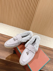 LP SUMMER CHARMS WALK LOAFERS BRIGHT GRAY FLEECE