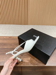 high heel 70 sandals white patent calfskin