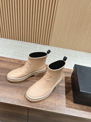 CC RAIN BOOTS BEIGE CREAM TPU