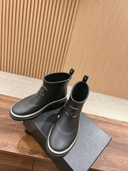 CC RAIN BOOTS BLACK TPU