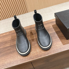 CC RAIN BOOTS BLACK TPU