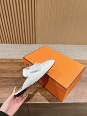 0Z Mule Fringed White