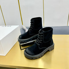 LW SIERRA COMBAT BOOT BLACK SUEDE