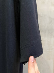 LV T-SHIRT IN BLACK COTTON 238864