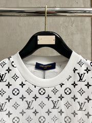 LV T-SHIRT IN WHITE MONOGRAM COTTON 238857