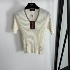 LP SHORT-SLEEVE KNIT TOP 49