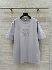 Loewe 25 Relaxed Fit T-shirt Light Grey Cotton