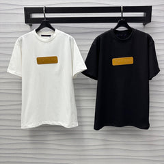 LV 25C VVN Patch Short-Sleeved Cotton Crewneck 229092