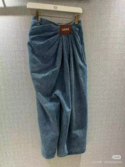 LOEWE RUCHED-WAIST JEANS 232368