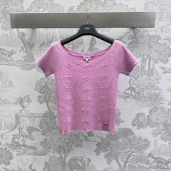 CC 25 V-Neck Shirt Cachemire 232035