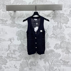 CHANEL KNITTED TANK TOP