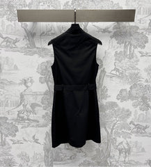 DIOR 25S DRAWSTRING VEST DRESS 264662