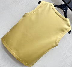 CHANEL SLEEVELESS ROUND-NECK BUTTON-UP TOP 274771