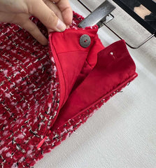 CHANEL 25S HIGH-WAISTED DRESS TROUSERS 309