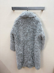 HERMES 25S LONG FUR COAT 233