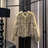 CELINE 25S RABBIT FUR COAT 0035