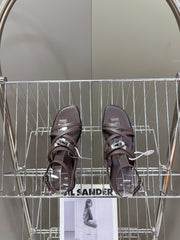 JUNE SANDAL CHOCOLATE CALFSKIN